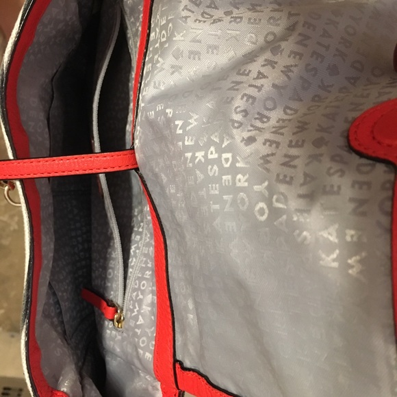 SOLD Kate Spade ♠️ Backpack B&W Canvas - Picture 3 of 6